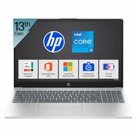 HP 15, 13th Gen Intel Core i5-1334U Laptop (16GB DDR4,512GB SSD)  - Silver