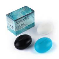 BELLAVITA Perfume Bathing Soap Bar for Men 3 x 100Gm with Pure Glycerin for Glowing Skin | Paraben Free