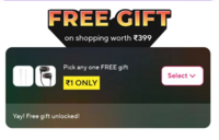 Zepto: Get Free Gifts on order Above Rs. 399 (Account Specific) 