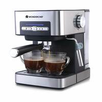 Wonderchef Regalia Espresso Coffee Maker 20 Bar - Steel