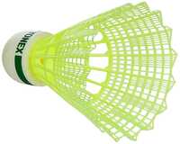 Yonex Mavis 10 Nylon Shuttlecock, Yellow, Pack of 6 | Made in Japan (Green Cap)#