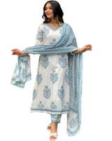 Nermosa Women Kurta Pant With Dupatta at Rs.599