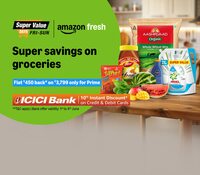 Get 10% Savings with ICICI Bank Credit and Debit Cards (Min Order: ₹2500)