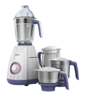 Philips White 4 Jars Juicer Mixer Grinder 750 W