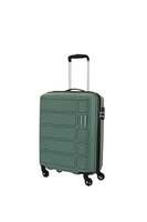  Kamiliant American Tourister Polypropylene (Pp) Kam Harrier Sp56Cm Suitcase/Small Hard 4 Wheels Spinner Trolley Bag, Slt Gry, Grey 
