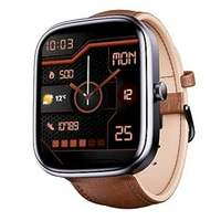 boAt Ultima Chronos Smart Watch for Men & Women (Brown Leather)