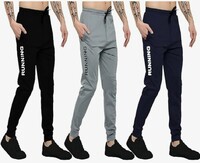LookMark Men Regular Fit Track Pants pack of 3 @399