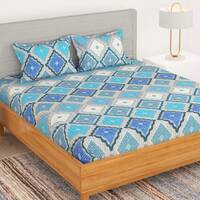 Double Bedsheet with 2 Pillow Cover at ₹199