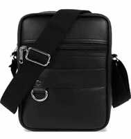  LOTA Black Messenger Sling Bag Shoulder Bag for Men Women 