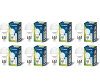 Crompton Dyna Ray 7W Round E27 LED Cool Day Light Pack of 8