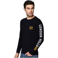 London Hills Men's Cotton Regular Fit T-Shirt | apply 2% coupon