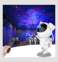 H&H USB Astronaut Galaxy Projector with Remote and USB Cable(White)(location specific) 