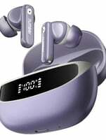 Number Navo Buds Z1 w/ Digital Display, 72H Playtime, 4Mic ENC, Dual Pairing, Hi-Bass Bluetooth
