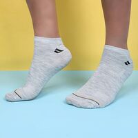 SJeware 12 Pairs Solid Cotton Ankle Length Socks