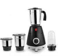 Cello Trion 550 W Mixer Grinder  (Trion Alpha, Unbreakable Jars, Copper Motor | 4 Jars | Black) [Location Specific]