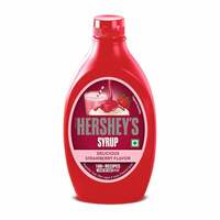 Fresh - HERSHEY'S Strawberry Flavored Syrup | Delicious Strawberry Flavor | 623 G Bottle, Liquid [Location Specific]