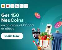 Tata Neu - 150 Neucoins on purchase of Rs.2000