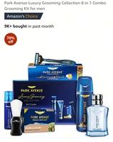 Amazon: Park Avenue Luxury Grooming Collection 8 in 1 Combo Grooming Kit for men [lowest]