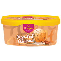 Hangyo Roasted Almond Ice Cream, 1 L Tub (Bigbasket Loot) 