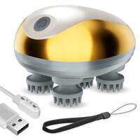 HOMEBASIC Smart Head & Scalp Massager – 360° Rotation, 3 Speeds, Rechargeable AT Just Rs.1099