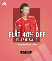 Adidas Flash Sale - Flat 40% Off 