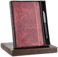 amazon basics A5 Journal/Notebook/Diary With Ribbon Bookmark & Metal Roller Ballpen