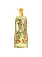 Emami 7 OILS IN ONE Non Sticky Hair Oil with Almond & Argan Oil - 650 ml