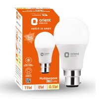 Orient Electric Multipurpose LED Bulb 15W, 6500K (Pack of 3)