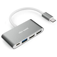 eller santé® USB Type C Hub QUARDO 4IN1 multiport USB 3.0 High-Speed Adapter connector
