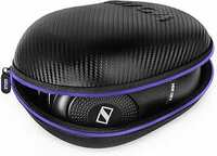 GIZGA Hard Shell Headphone Case for Large Headphones – Shockproof & Travel-Friendly (Blue) At Just Rs.1083