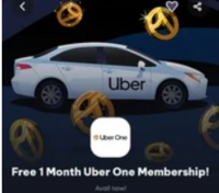 Timesprime X uber one 1 month membership free for all tp members