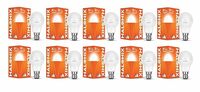 Halonix 9W B22 LED Cool White Bulb, Pack of 10