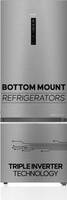Haier 355 L Frost Free Double Door Bottom Mount 3 Star Convertible Refrigerator
