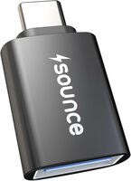 Sounce USB Type C Female to USB 2.0 Male OTG Adapter Portable High-Speed Data Transfer