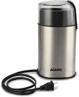AGARO Grand Coffee Grinder, Stainless Steel Electric, Capacity 60 Gms Dry Coffee Bean 6 Cups Coffee Maker  (Silver)