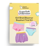 Zepto - Super Bottoms SuperSoft Girls Bloomer, Brief & Boyshorts Underwear Set For Kids (location Specific) [Super saver]