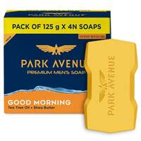 Park Avenue Premium Men’s Soaps for Bath 125g (Pack Of 4) @130