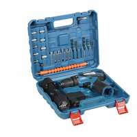 Wonder Cut 12V Cordless Drill Driver WC-CD1007-B |18 Settings |1450 RPM | 10Mm Keyless Chuck | LED Light | 2-Speed Mode | 1500Mah Battery | 2 Battery | 27 Accessories | Home & DIY Projects, Multicolor