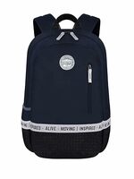 Gear Bomber Eco Statement 22 Ltrs India.Ink-Black Casual Backpack (BKPECOSNT5201)
