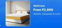 Flipkart : Mattress Starts From @2999