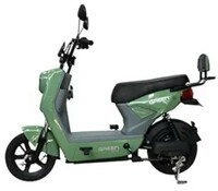 Green Sunny Electric Scooter for Adult’s Commuter with Rechargeable Battery, No RTO Registration or DL Required, (40Km, Green) 