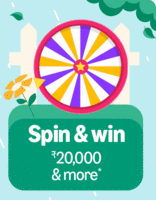 Spin and Win ₹10/20,.₹20,000 and more 