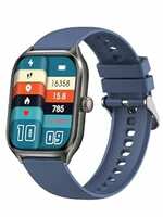 TIMEX iConnect Calling Max 2.01"(5.1cm) Display with Functional Crown and BT Calling Smartwatch for Unisex - TWIXW1302T 