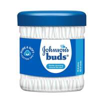 Johnson & Johnson Buds Gentle, 150 Swabs (White, 75 Count)