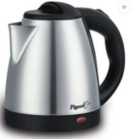 Pigeon Hot Electric Kettle  (1.5 L, Silver, Black)