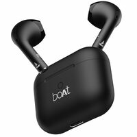 Boat Airdopes Joy, 35Hrs Battery, TWS Ear Buds Wireless Earphones with mic(Jet Black)