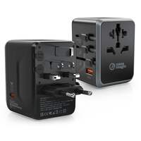 Case-Magic 35W GaN Universal Travel Adapter with USB-C & QC3.0 – Works in 200+ Countries At Just Rs.1999