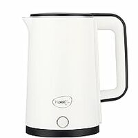  Pigeon by Stovekraft Evoke Electric Kettle with Stainless Steel Body, 1.8 litre, used for boiling Water, making tea and coffee, instant noodles, soup etc. (White) 