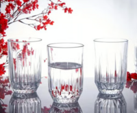 Pasabahce Echo Whiskey Glass Set (300 ml, Transparent) (Location specific)