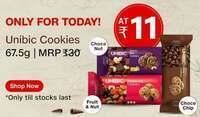 Unibic cookies at just ₹11